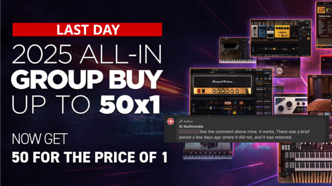 AmpliTube IK Multimedia Group Buy