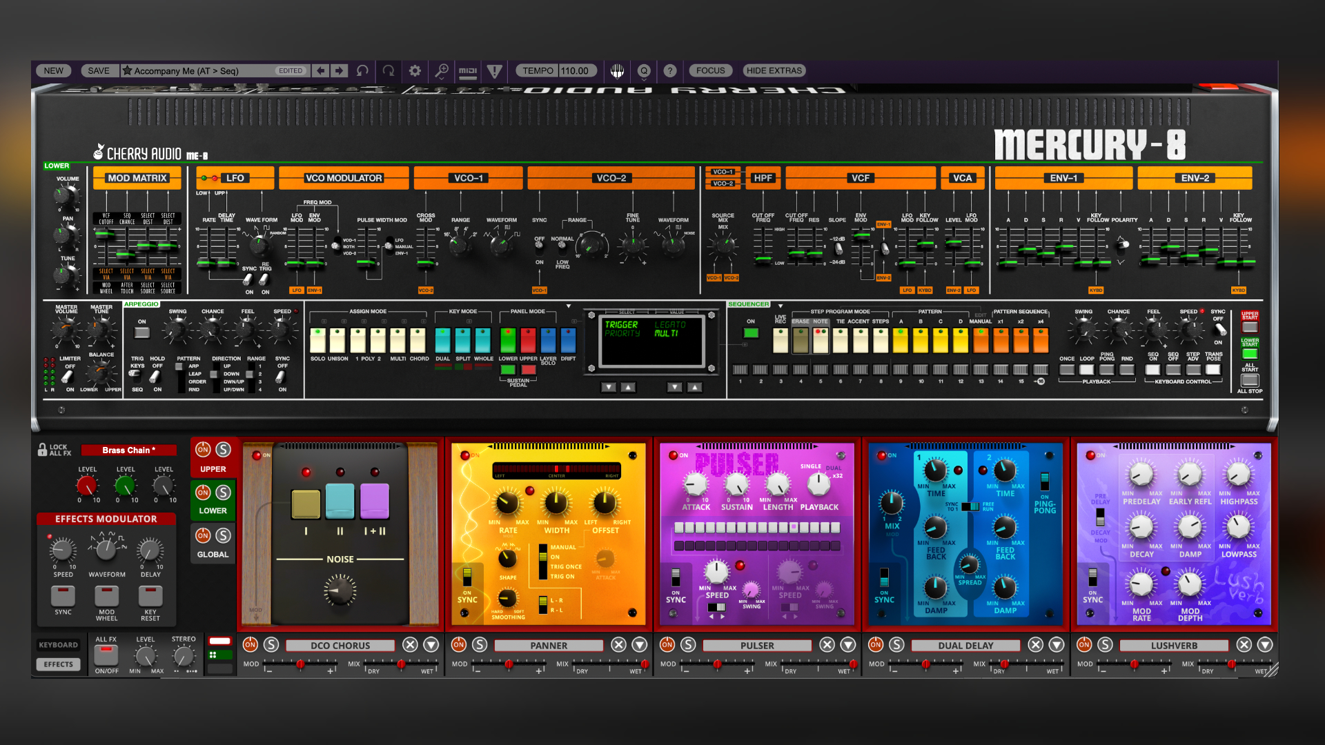 Cherry Audio Mercury-8 review: Roland Jupiter 8 emulation