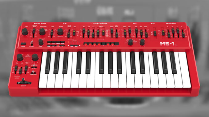 Behringer Edge, analog percussive Synthesizer, 
