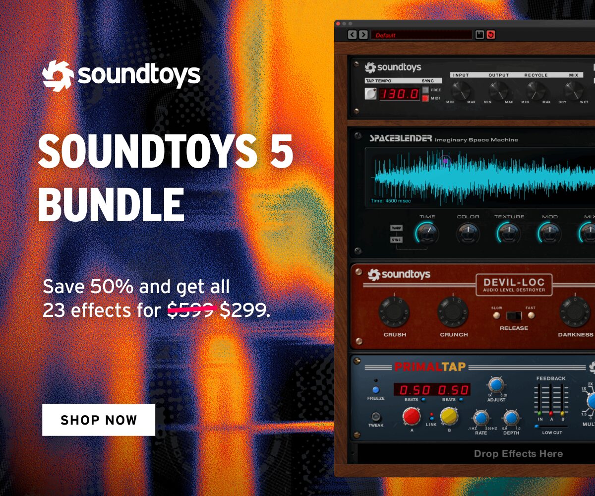 Soundtoys Holiday Sale 2025