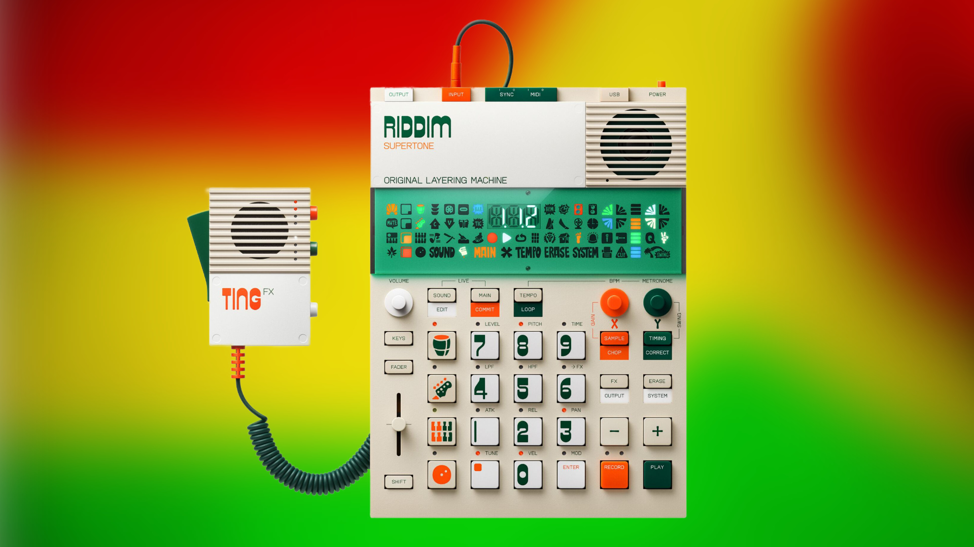 Teenage Engineering EP-40 Riddim Supertone