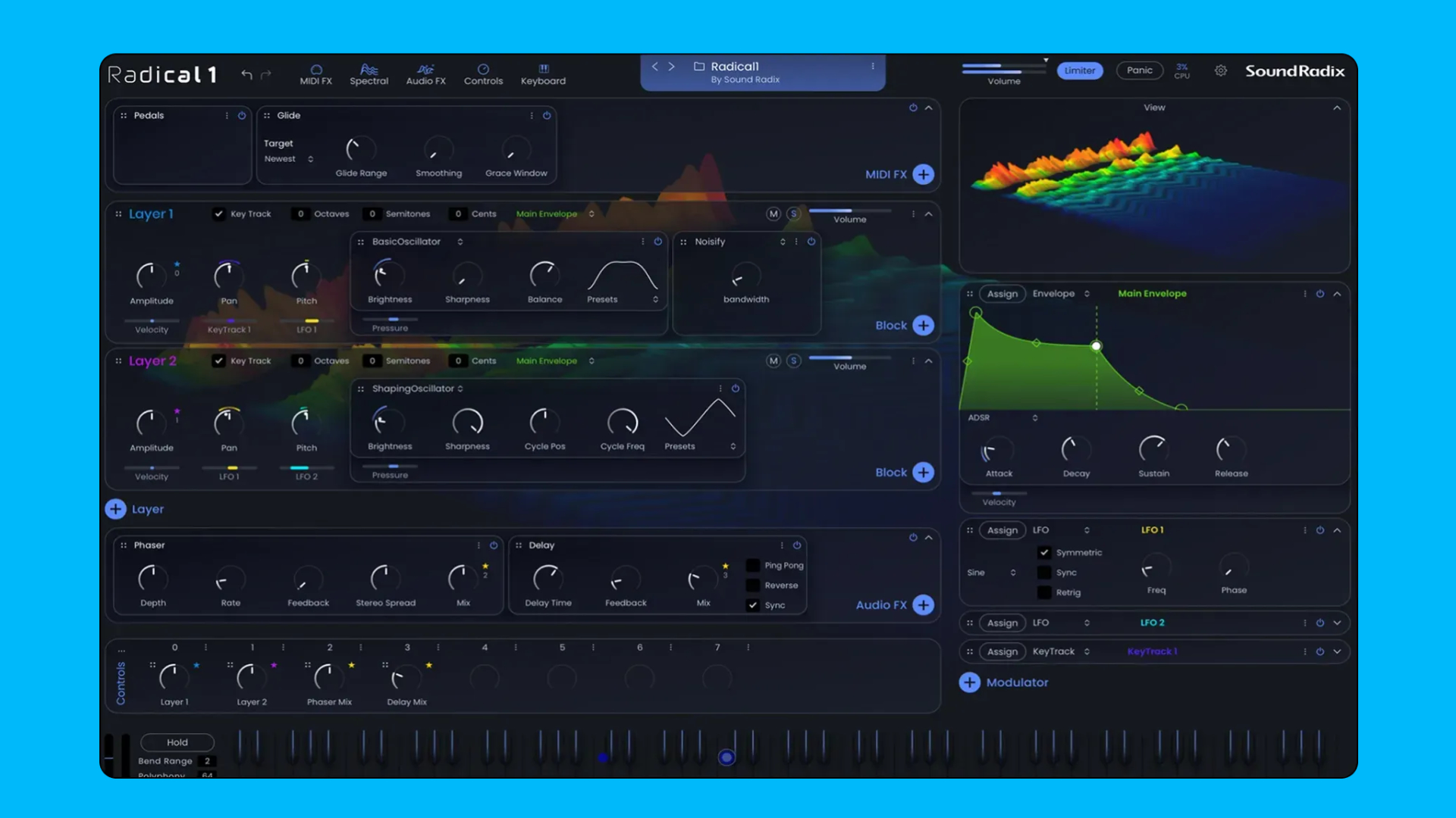 Sound Radix Radical1 synth