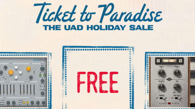 Universal Audio Holiday giveaway