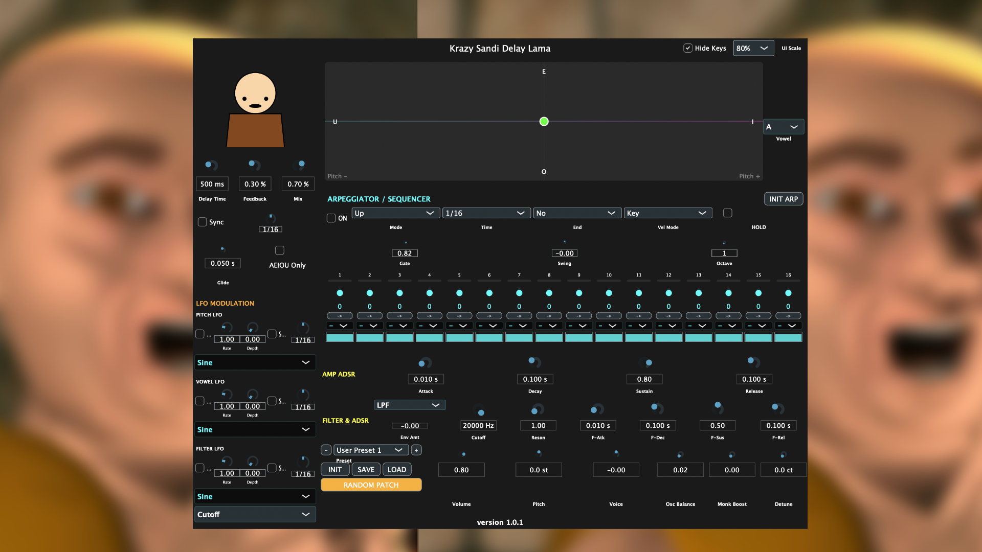 Mythoz Krazy Sandi Delay Lama