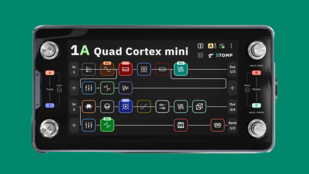 Neural DSP Quad Cortex Mini: new amp modeler and multi-FX - SYNTH ANATOMY