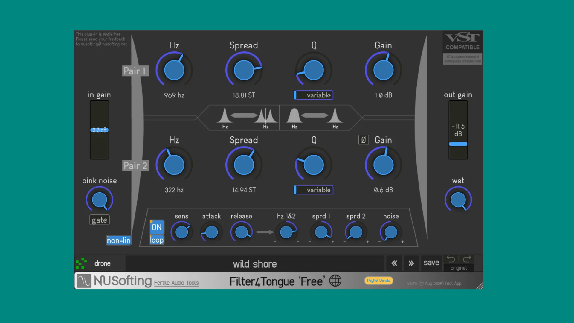 NUSofting Filter4Tongue