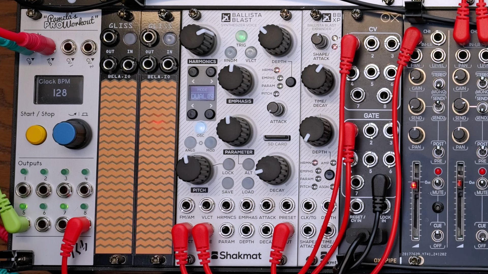 Shakmat Ballista Blast Hybrid Synth Voice for Eurorack