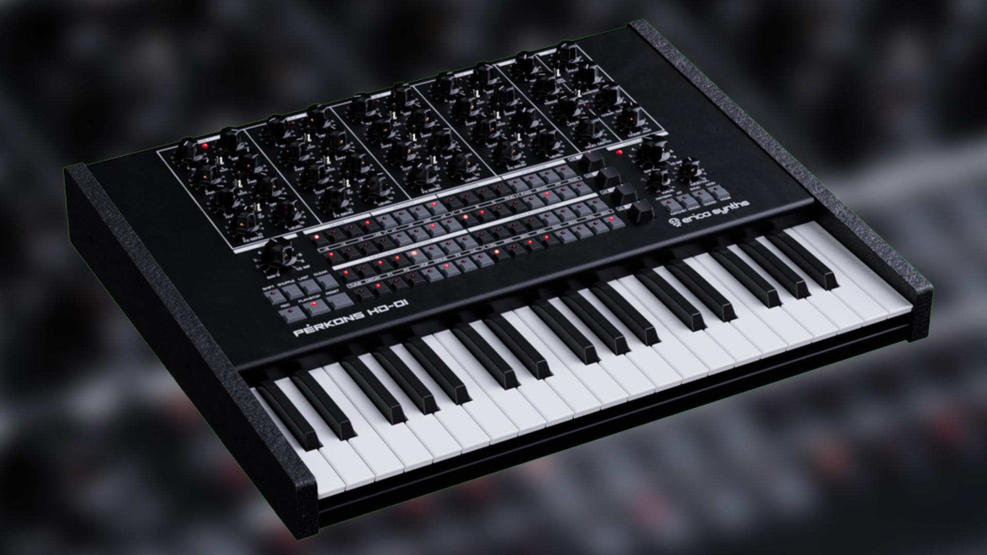 Erica Synths Perkons Keys Adds 37-Key Keyboard to Drum Synthesizer